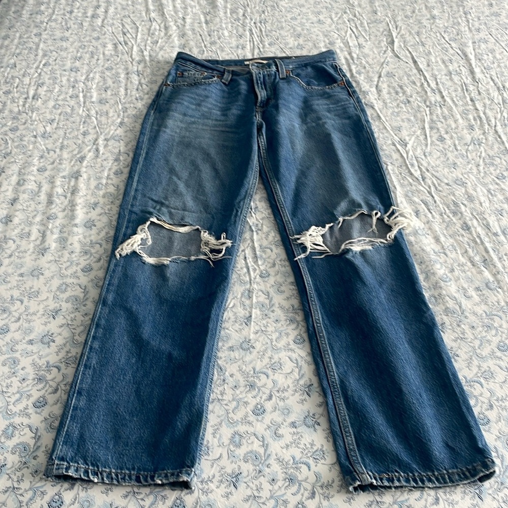 Levi’s low pro straight leg
Size 26